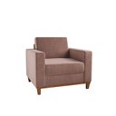 Ver imagem 2 de Poltrona Baixa em Veludo Livia Yescasa