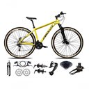 Ver imagem 1 de Bicicleta Aro 29 Absolute Nero 5 Freio Hidráulico K7 27v Garfo com Trava Pneu com Faixa - Amarelo