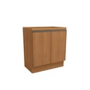 Ver imagem 1 de Cozinha Modulada Completa Maxxi 2 Peças 1balcão + 1 Complemento C2p43 Canela