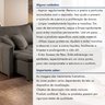 Sofá Cama  em Madeira Eucalipto 200cm Detroid Yescasa Veludo  - 11