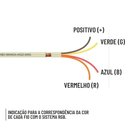 Ver imagem 3 de Cabo Manga 4 Vias 22 AWG (4x22AWG) para Automação Comercial e Iluminação de Piscinas LED RGB - 100m