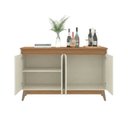 Ver imagem 6 de Aparador Buffet 4 Portas 120cm Trento Soluzione Móveis