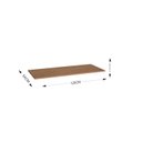 Ver imagem 2 de Tampo para Balcão 120CMX54CMX15MM MDP Laranja/Freijó