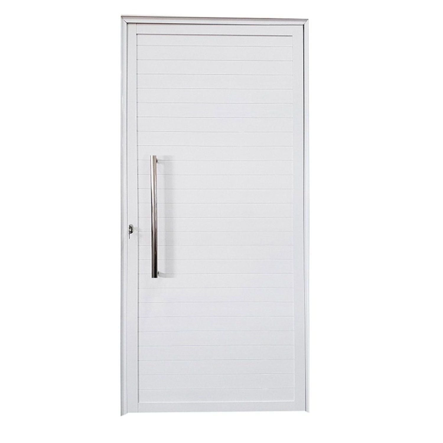 Porta Lambril de Alumínio 210 x 90cm com Puxador Linha Veneza