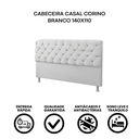 Ver imagem 2 de Cabeceira Casal Branco 140x110
