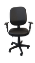Ver imagem 2 de Cadeira Escritório Diretor Nr17 - Back System + Braços Regulagem:preto
