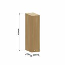 Ver imagem 4 de Armário Aéreo 20cm 1 Porta Elegance Luciane Móveis