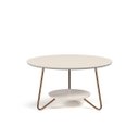 Ver imagem 7 de Conjunto 2 Mesa de Centro e Apoio Liz Sala Moderno Off White