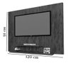 Painel Don para Tv Até 42 Polegadas Amendoa/Branco Primus - 2
