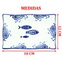 Ver imagem 4 de Kit 4 Petisqueiras Bowl Pequena Travessa Peixe Oceano 200ml