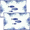 Ver imagem 1 de Kit 4 Petisqueiras Bowl Pequena Travessa Peixe Oceano 200ml