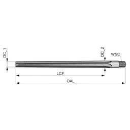 Alargador Manual para Pino Cônico - Med. 13mm - Din 9 - B903 - 4