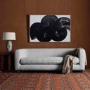 Ver imagem 3 de Sofá 3 Lugares Luxo Recepção Escritorio Sala Veneza 180cm Linho - Adj Decor Cor Cinza Claro