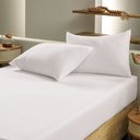 Ver imagem 2 de Jogo de Cama Simples Altenburg 3PC Liso Toque Acetinado Branco