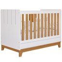 Ver imagem 3 de Berço Americano Mini Cama 2 em 1 Estilo Retrô 100% Mdf