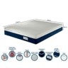 Colchão Paradiso Azul King 33x203x193 Estofama - 2