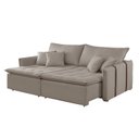Ver imagem 2 de Sofa Cama Retratil e Reclinavel 220cm Detroid Yescasa