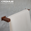 Ver imagem 6 de Toalheiro Duplo 100 cm Inox Corten - Kromus RT0310-100C