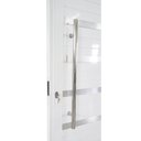 Ver imagem 7 de Porta Lambril de Alumínio 210 x 90cm com Friso Linha Veneza Esquadrias Bergamo Abertura Direita