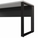 Ver imagem 7 de Plataforma Trabalho Individual com Caixa de Tomadas 135cm Industrial Executive Cinza Sagrado e Preto