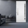 Porta Lambril de Alumínio Direita 210 x 80cm com Visor Linha Veneza Esquadrias Bergamo - 2