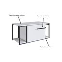 Ver imagem 5 de Gabinete Suspenso para Banheiro 80cm Paricel 1 Porta 