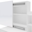 Ver imagem 5 de Penteadeira 4 Gavetas com Espelho Deslizante e Nichos Helena Yescasa