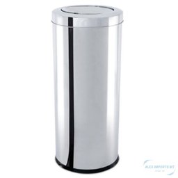 Lixeira em aço inoxi licheira para sala de dentista - 2