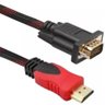 Cabo Hdmi Macho X Vga Macho Adaptador Funciona em Cpus - 1