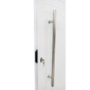 Ver imagem 7 de Porta Lambril de Alumínio Esquerda 210 X 80cm com Visor Linha Veneza Esquadrias Bergamo