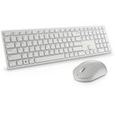 Ver imagem 1 de Kit Teclado e Mouse sem Fio Dell KM5221W Wireless Pro - ABNT2 - 1600dpi - Receptor USB - Branco