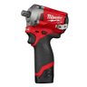 Chave de Impacto 1/2" Milwaukee 2555p-259n Fuel com 2 Baterias Cp2.0/xc4.0 12v e Carregador Bivolt - 3