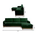 Ver imagem 2 de Sofá 3 Lugares 2,10m Living com Chaise Lavinia Linho Verde Adonai Estofados