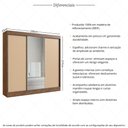 Ver imagem 3 de Guarda-Roupa Casal com Espelhos 3 Portas de Correr 4 Gavetas Multimóveis