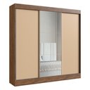 Ver imagem 2 de Guarda-Roupa Casal com Espelhos 3 Portas de Correr 4 Gavetas Multimóveis