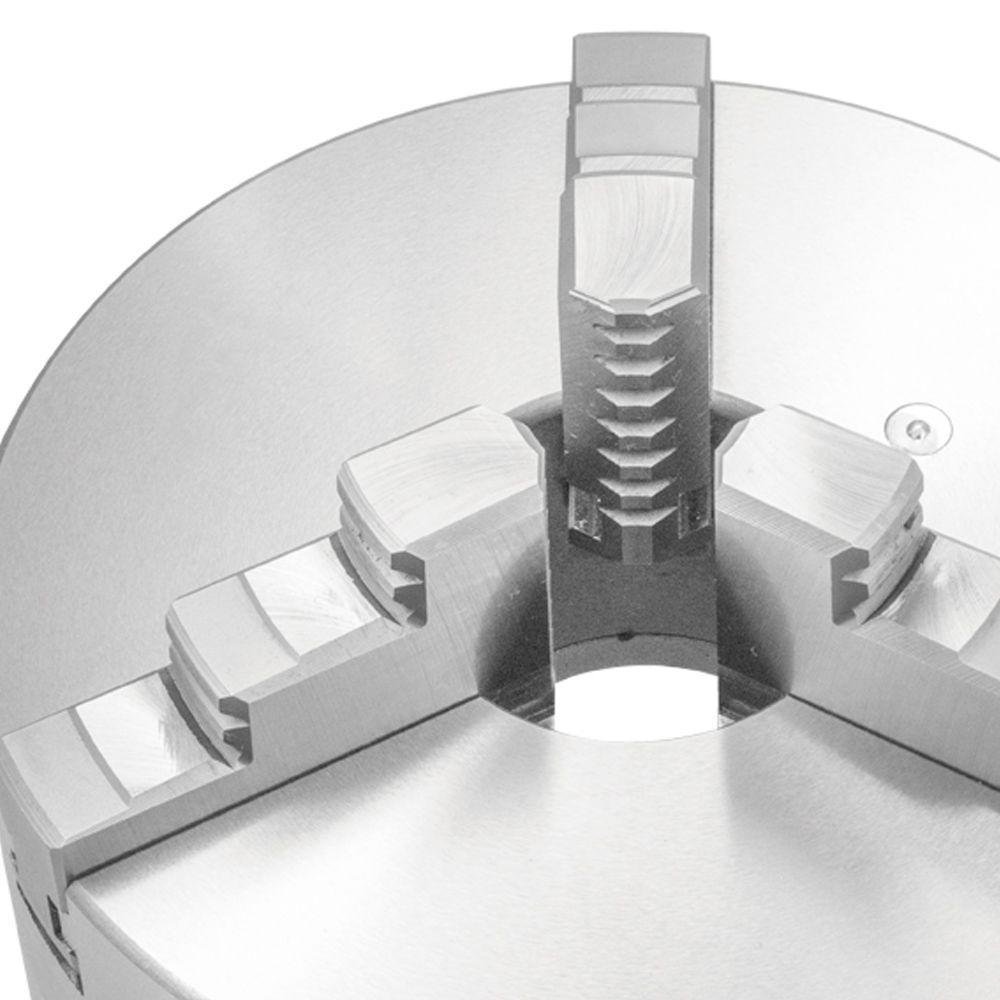 Placa P/ Torno Univ. 200mm + Flange Camlock P/ Torno Romi S20 - 3