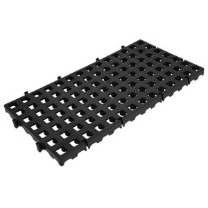Estrado de Plástico Leve Caixaplast 50x25cm Preto