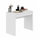 Ver imagem 6 de Conjunto Escrivaninha 1 Gaveta 90cm com Estante Branco