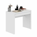 Ver imagem 6 de Conjunto Escrivaninha 1 Gaveta 90cm com Estante Branco