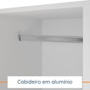 Ver mais imagens de Cama Alta Infantil com Guarda-roupa Mezzo