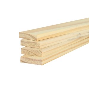 20 Ripas P/ Artesanato Repac Madeiras Pinus 3x1x70cm