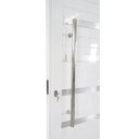 Ver imagem 7 de Porta Lambril de Alumínio Esquerda 210 x 90cm com Friso e Visor Linha Veneza Esquadrias Bergamo