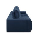 Ver imagem 7 de Sofá Retrátil e Reclinável 3 Lugares 2,30m com Molas Sabrina Suede Azul Madelina Decor