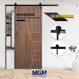 Kit Ferragem para Porta de Correr Mgm - 4