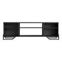 Ver imagem 4 de Rack Para TV ate 60 Polegadas Estilo Industrial 180cm em MDP e Portas Teladas P1027