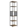 Estante para Livros Industrial 5 Prateleiras 180cmx40cm P1023 - 3