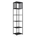 Ver imagem 2 de Estante de Livros Industrial 40CMX180CM 5 Prateleiras P1023 Preto