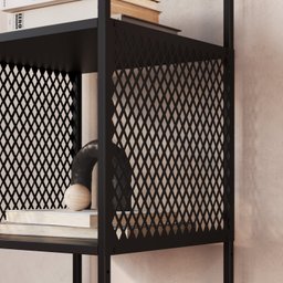 Estante para Livros Industrial 5 Prateleiras 180cmx40cm P1023 - 6