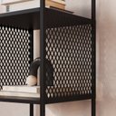 Ver imagem 6 de Estante de Livros Industrial 40CMX180CM 5 Prateleiras P1023 Preto