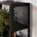 Ver imagem 3 de Aparador 2 Prateleiras Estilo Industrial Telado P1021